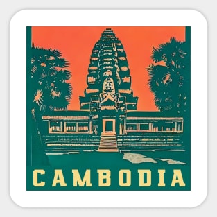 Visit Cambodia Sticker